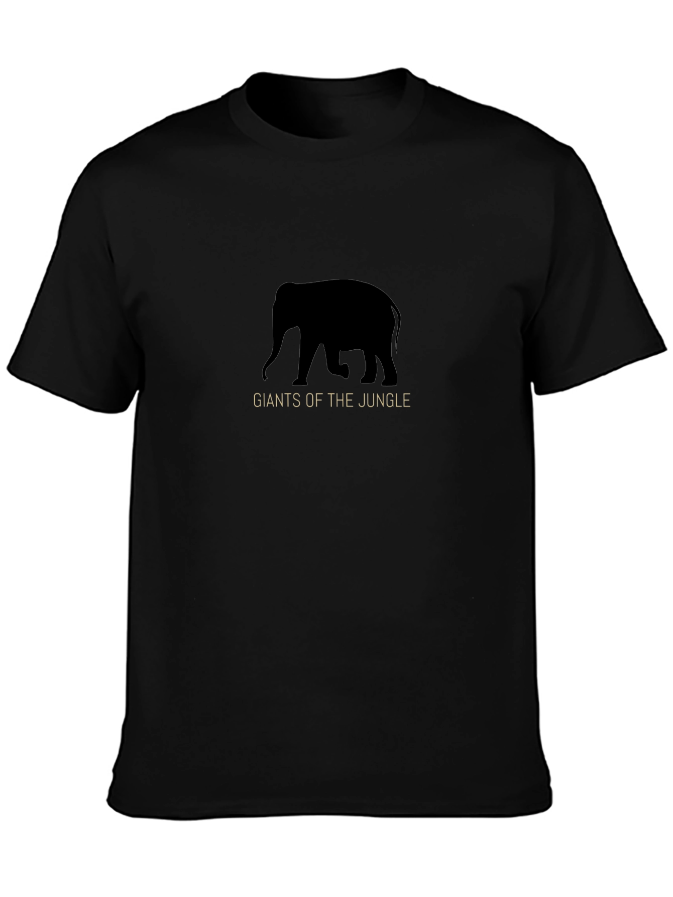 Giants of the Jungle Black Graphic Tee
