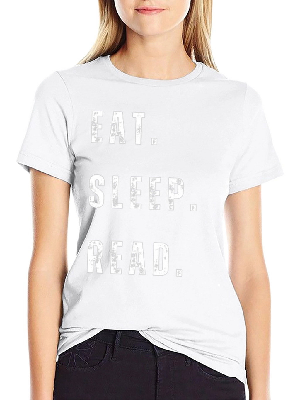Eat Sleep Read T-Shirt - Book Lover Tee