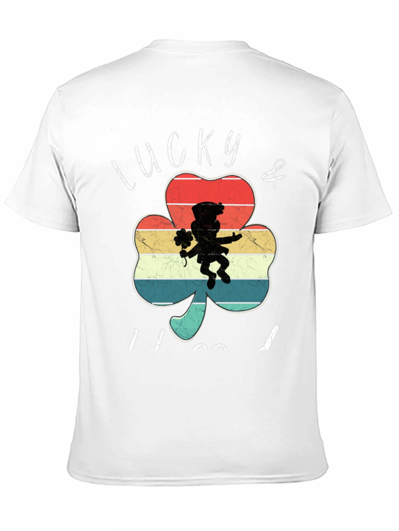 Lucky Retro Shamrock T-Shirt