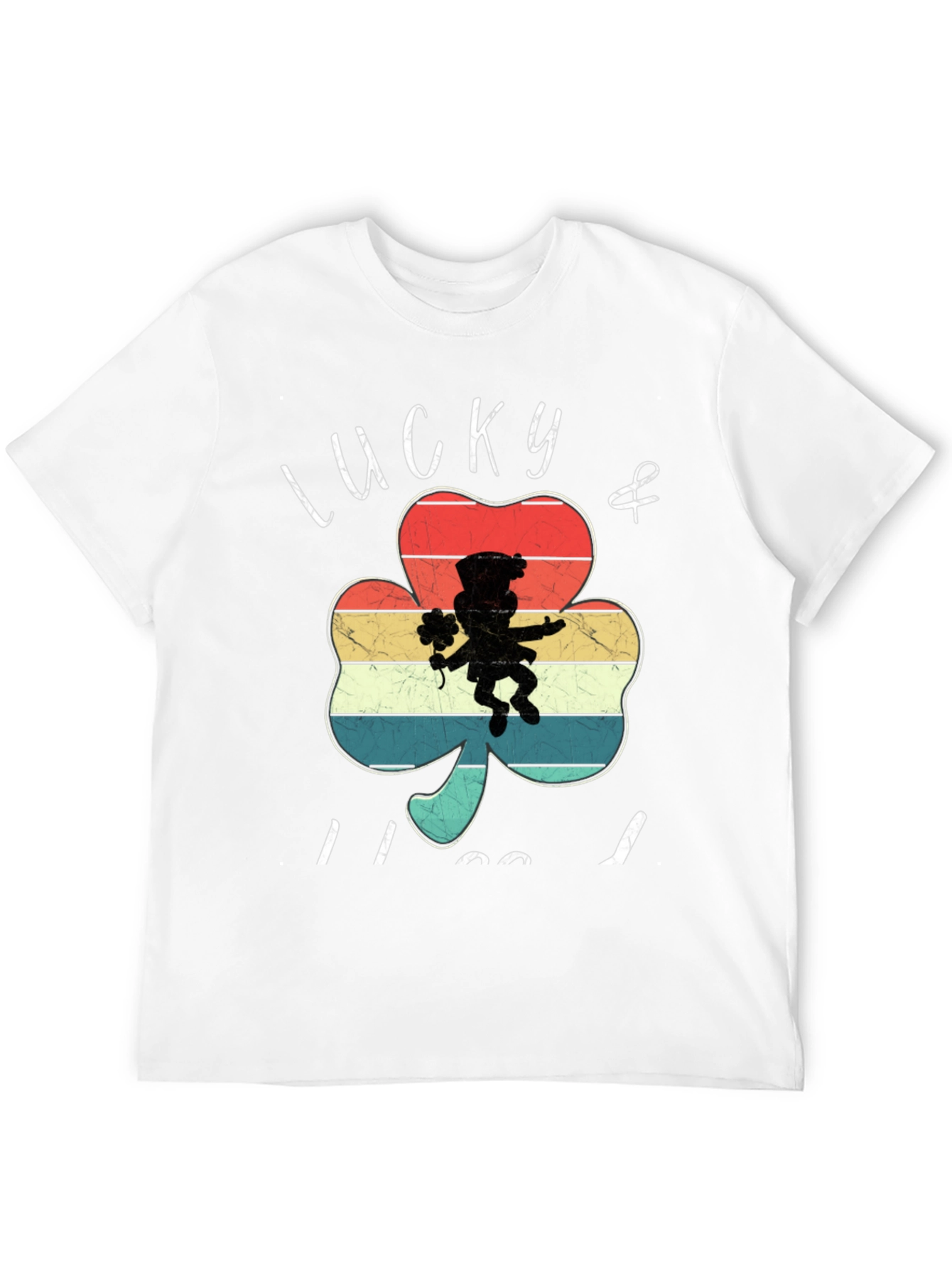 Lucky Retro Shamrock T-Shirt