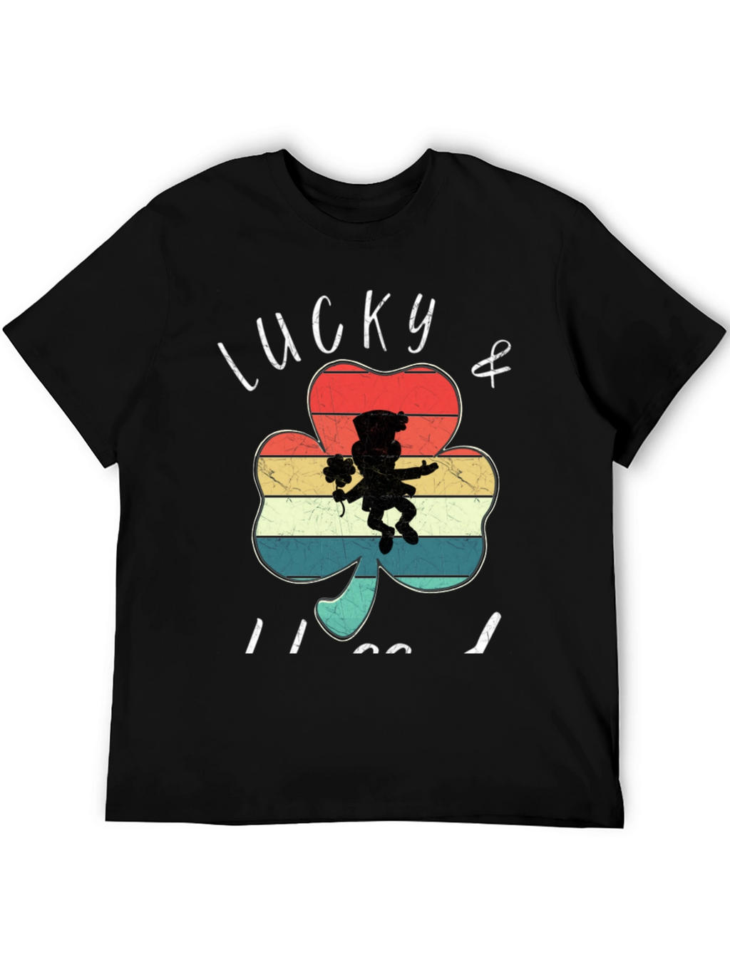 Lucky Retro Shamrock T-Shirt