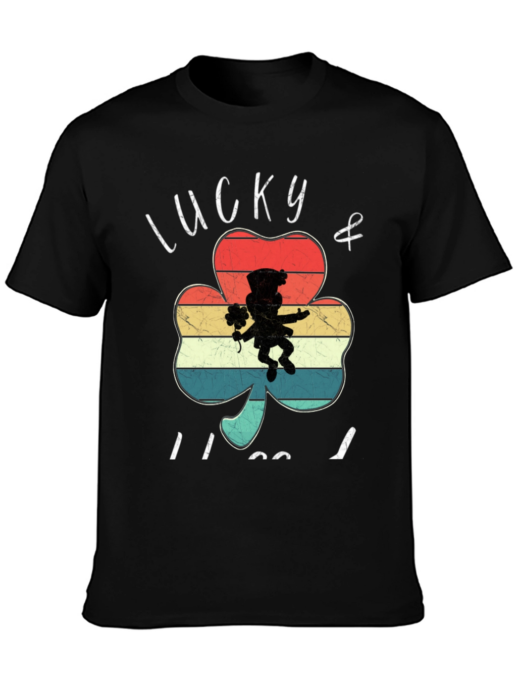 Lucky Retro Shamrock T-Shirt
