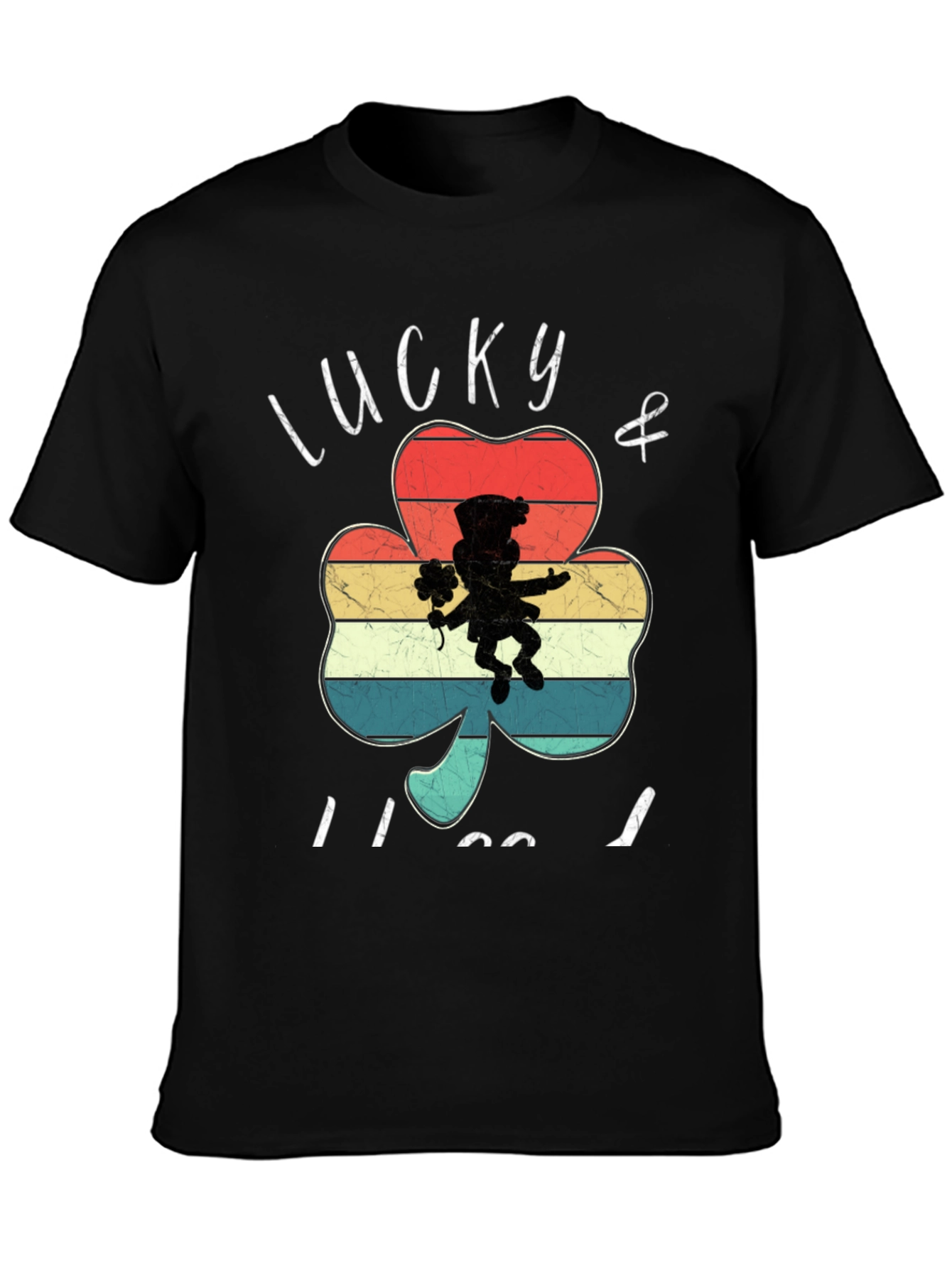 Lucky Retro Shamrock T-Shirt