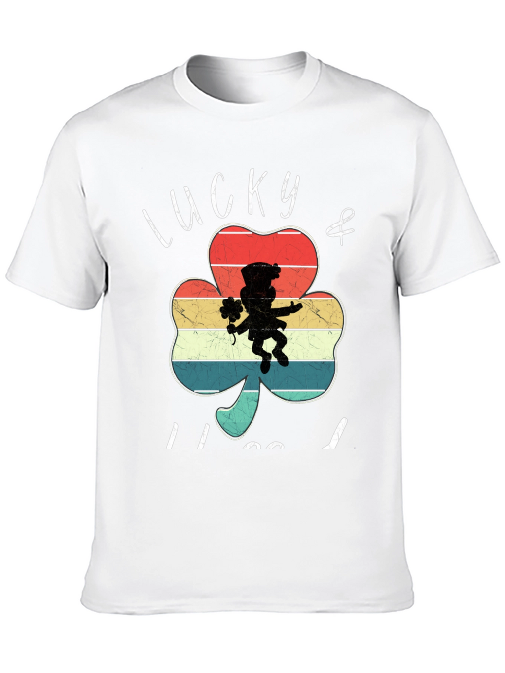 Lucky Retro Shamrock T-Shirt