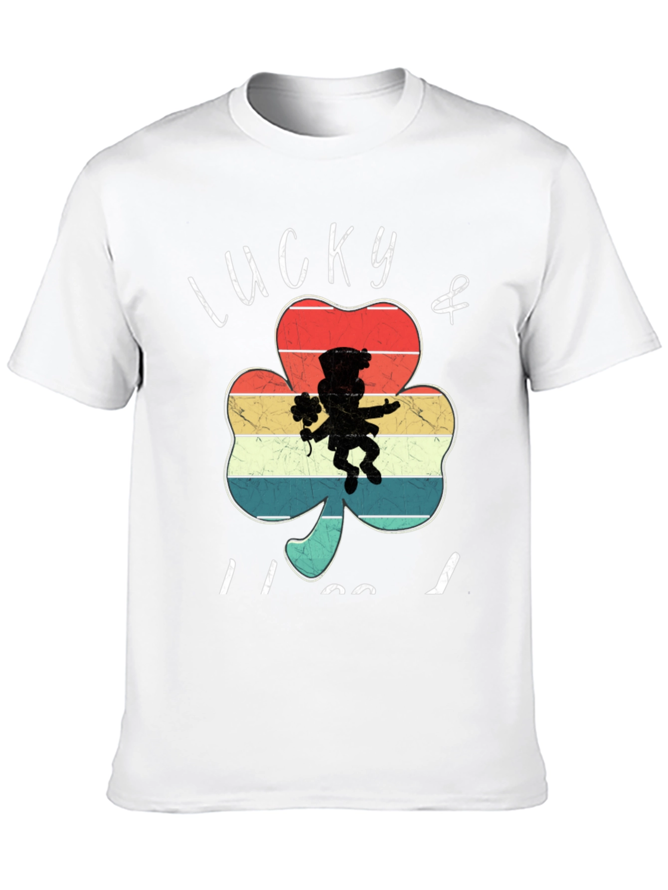 Lucky Retro Shamrock T-Shirt