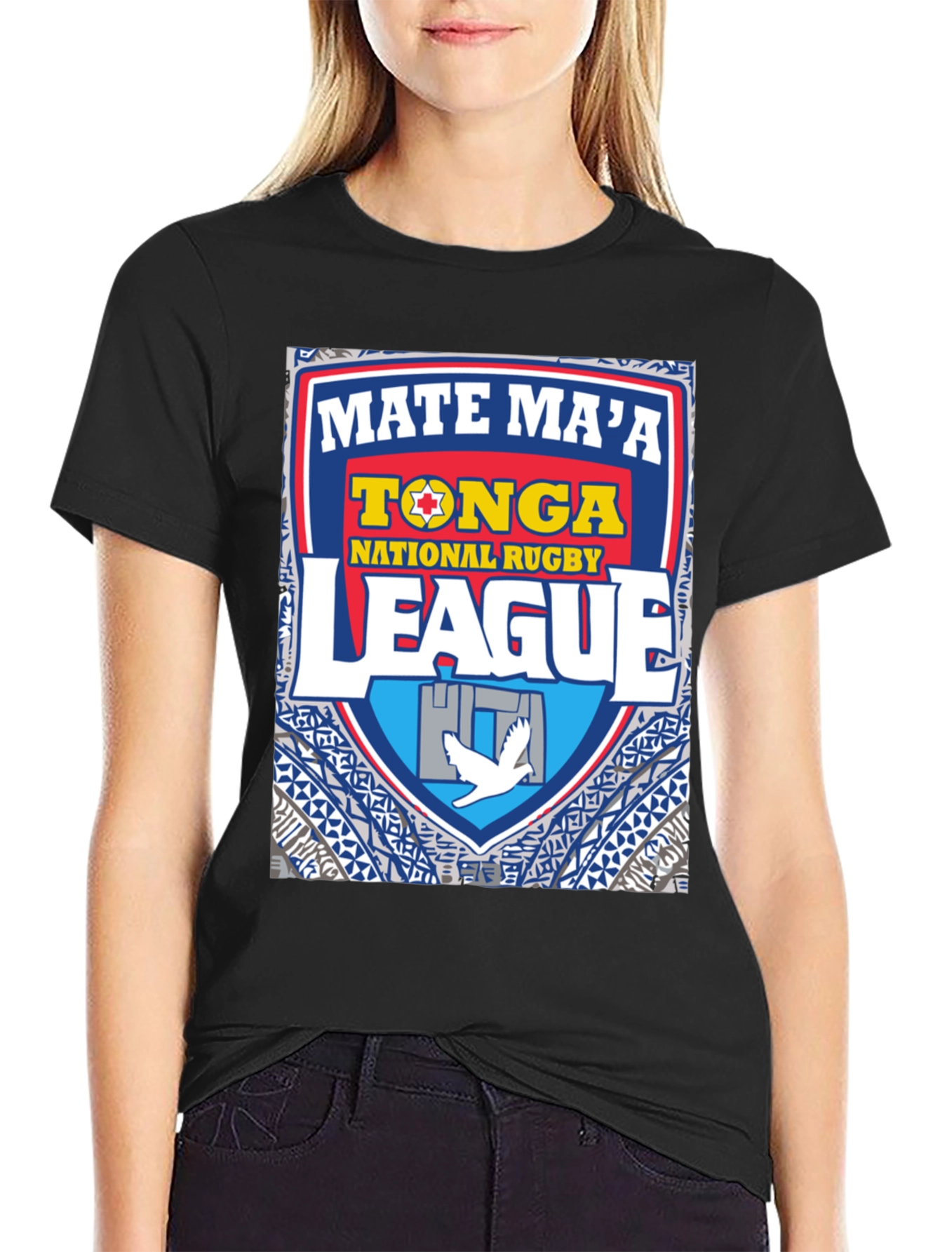 Mate Maa Tonga Rugby League T-Shirt