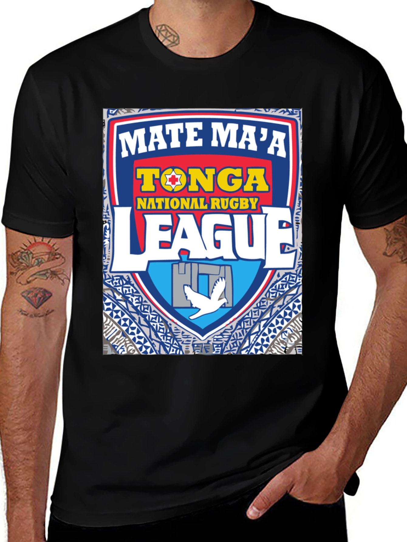 Mate Maa Tonga Rugby League T-Shirt