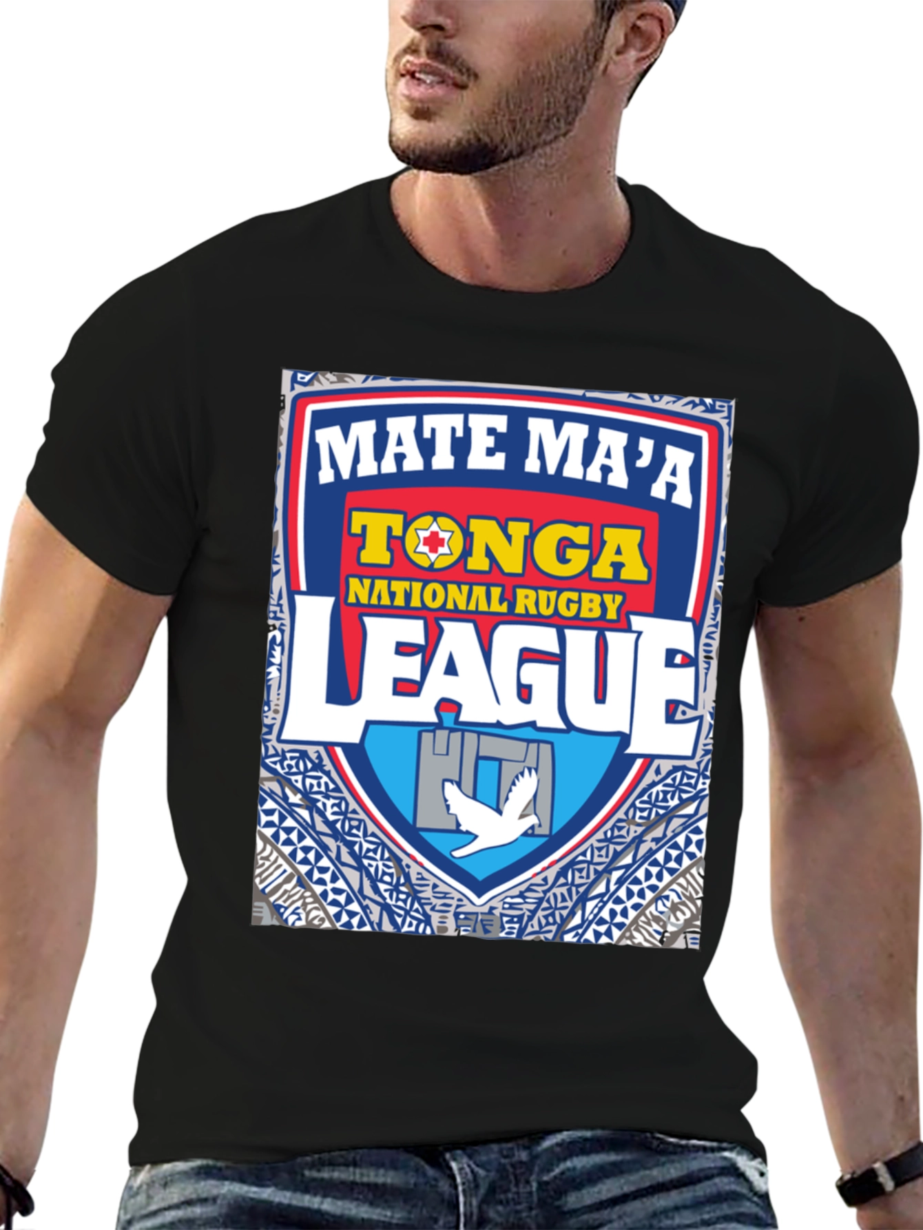 Mate Maa Tonga Rugby League T-Shirt
