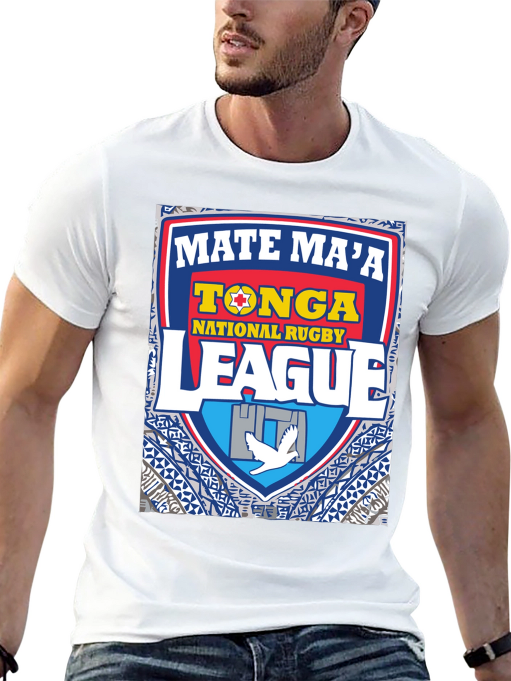 Mate Maa Tonga Rugby League T-Shirt