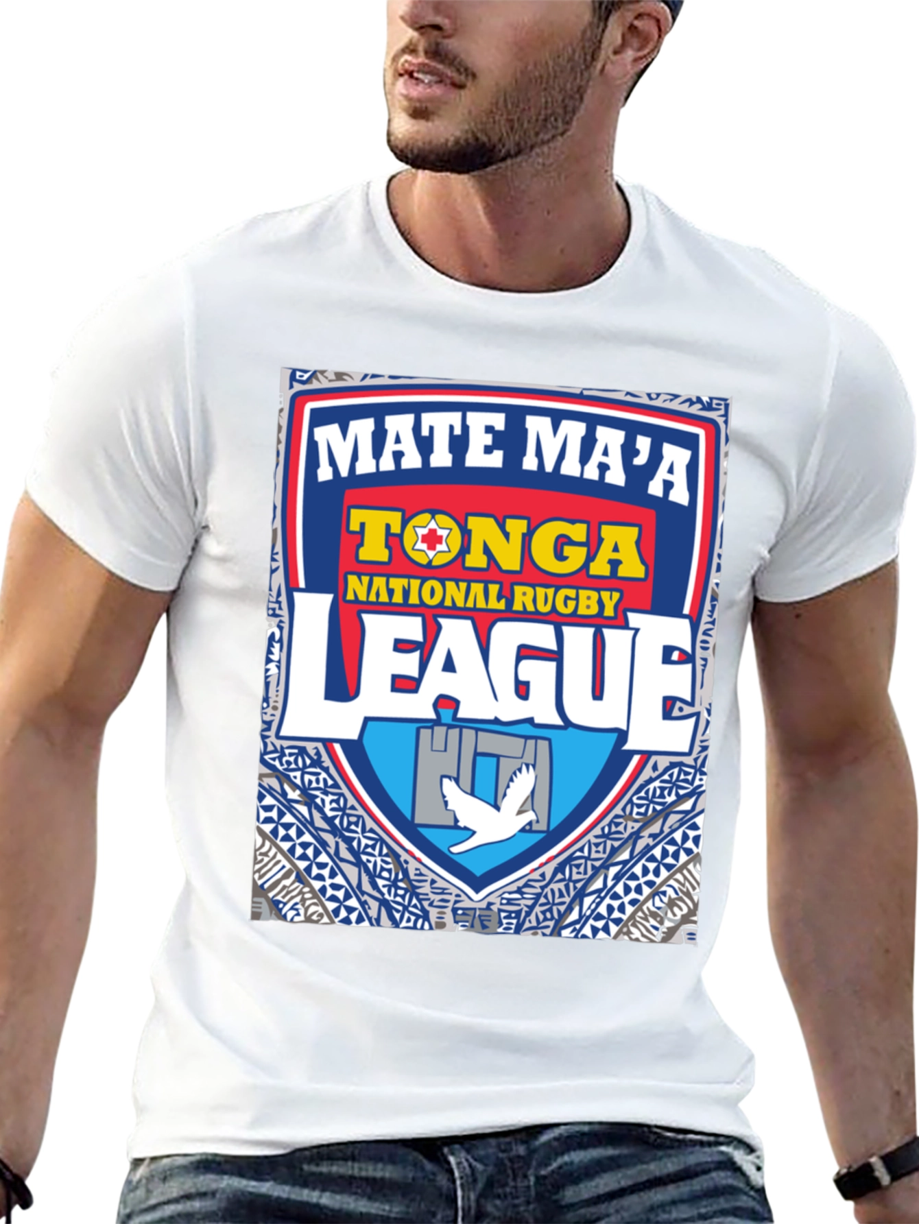 Mate Maa Tonga Rugby League T-Shirt