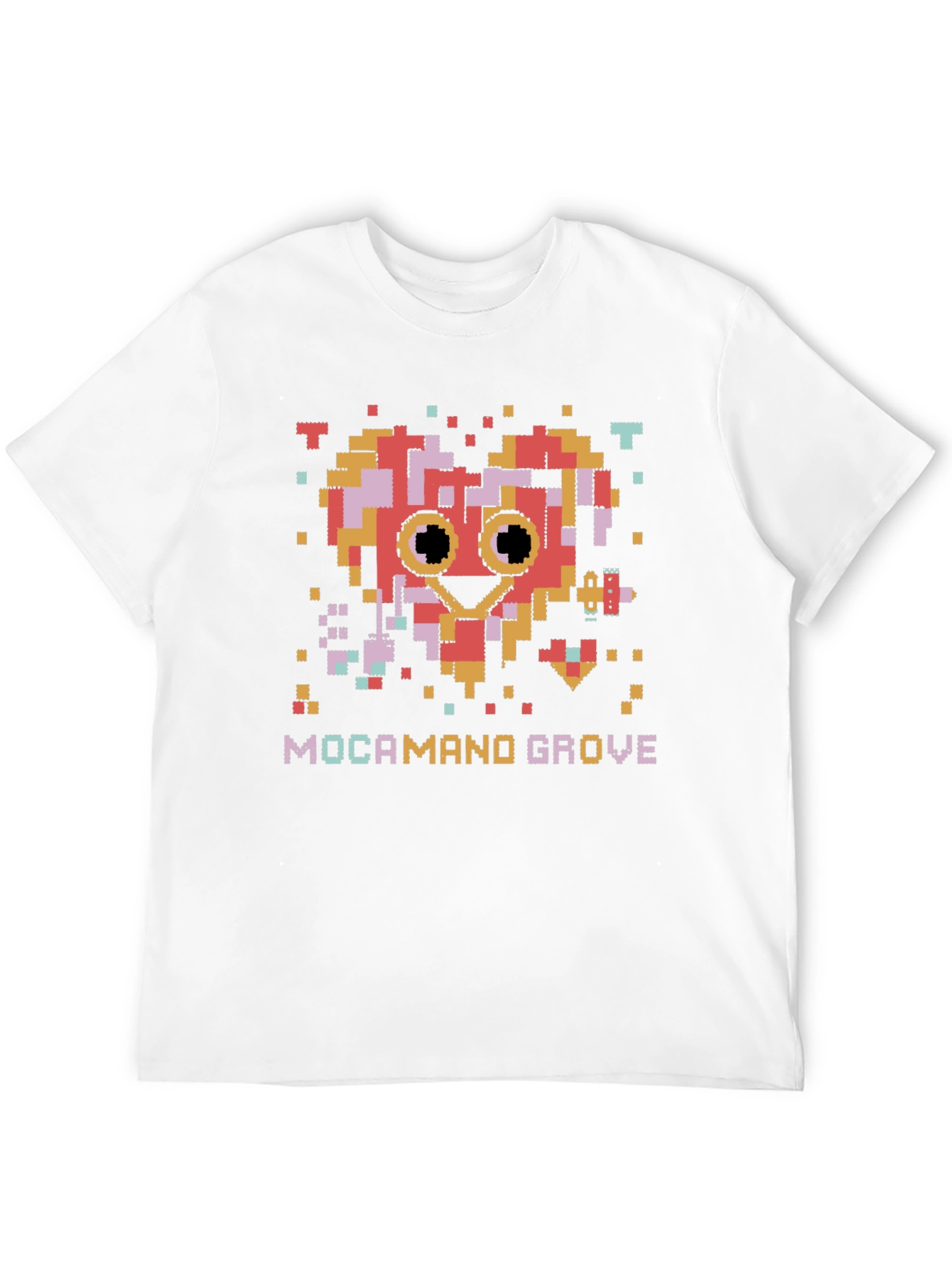 Pixel Heart Mocamand Grove Graphic Tee
