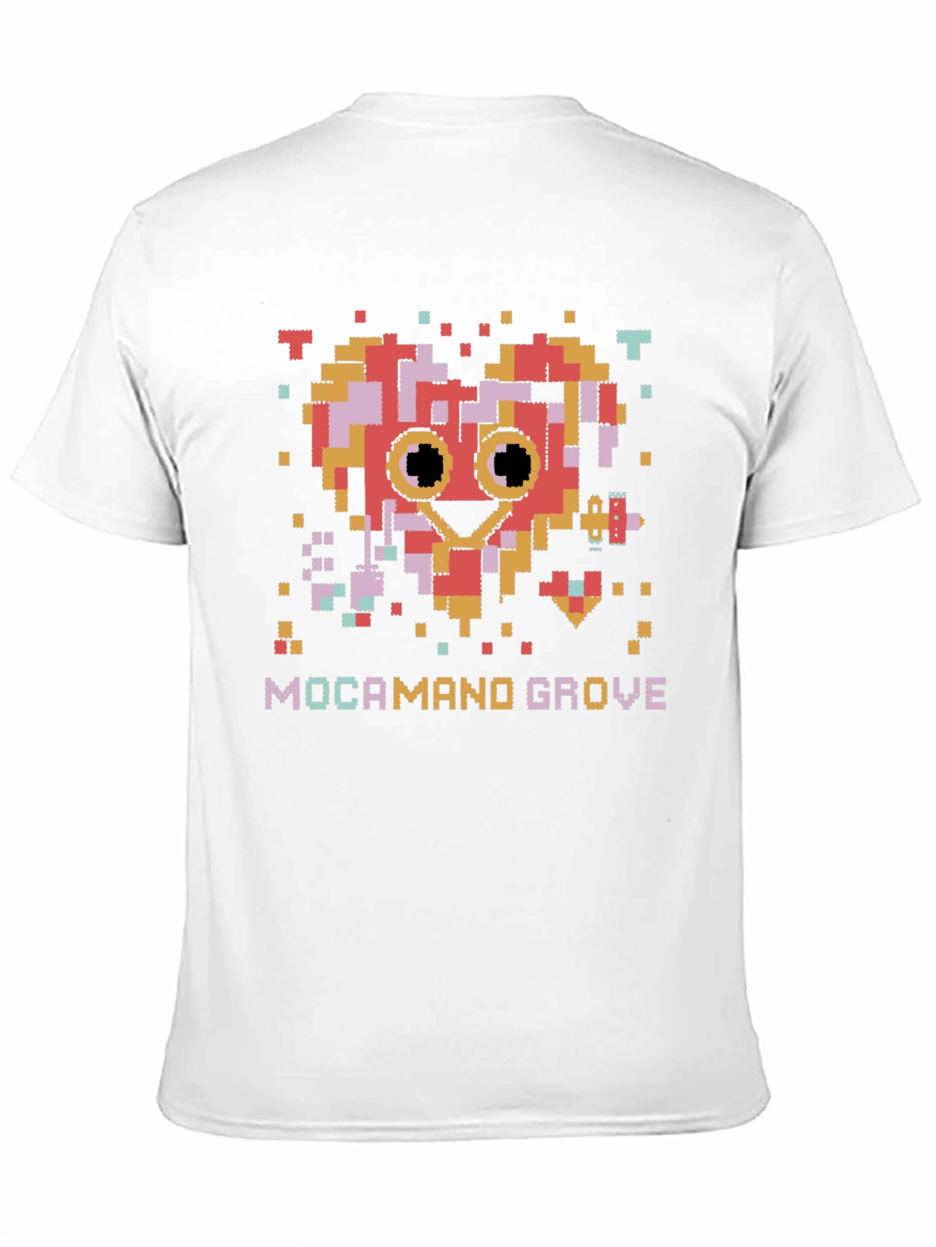Pixel Heart Mocamand Grove Graphic Tee