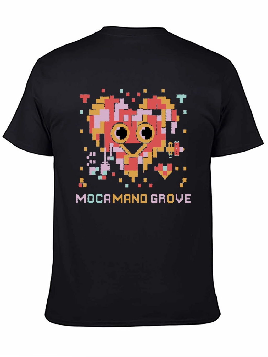 Pixel Heart Mocamand Grove Graphic Tee