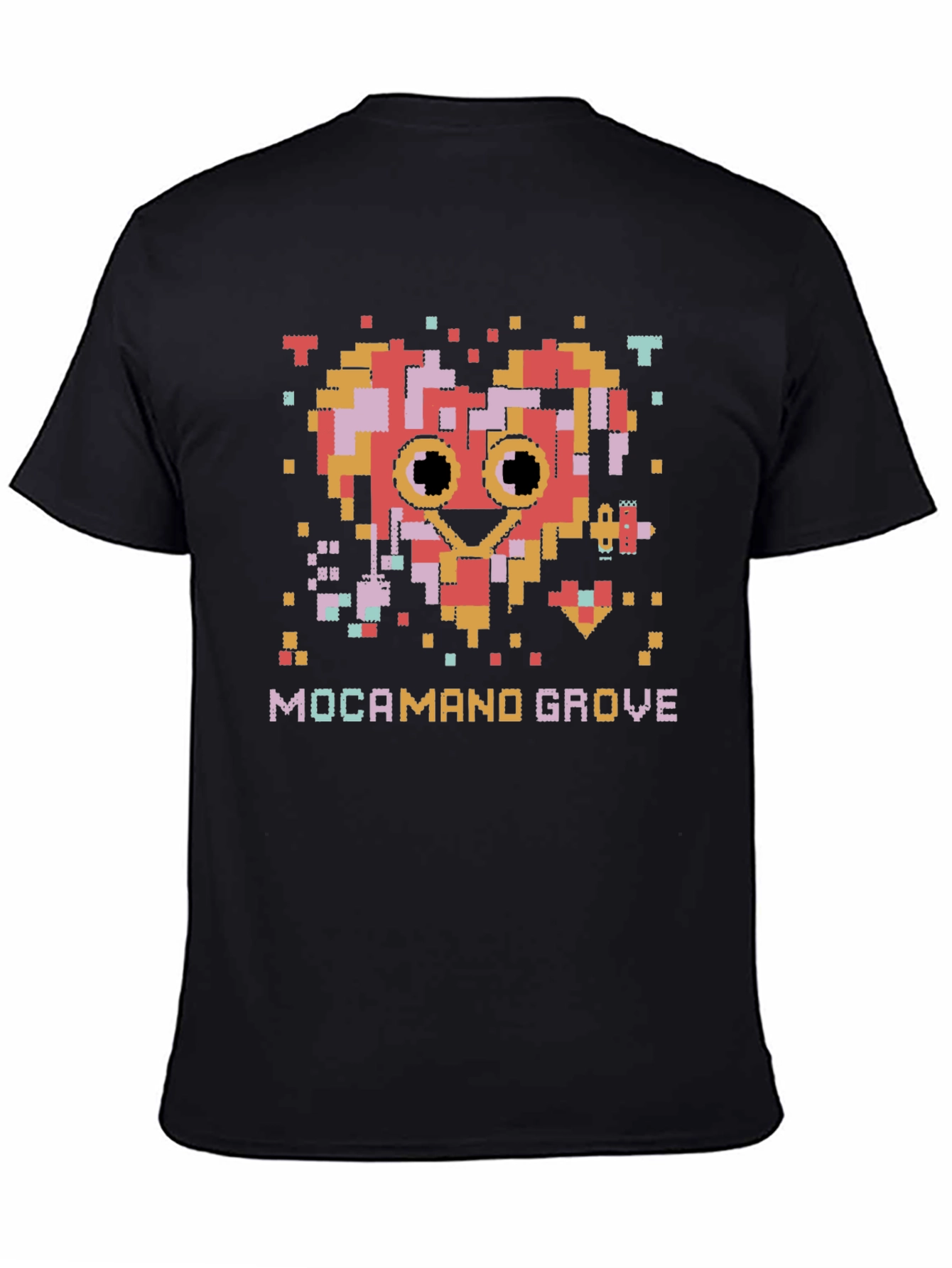 Pixel Heart Mocamand Grove Graphic Tee
