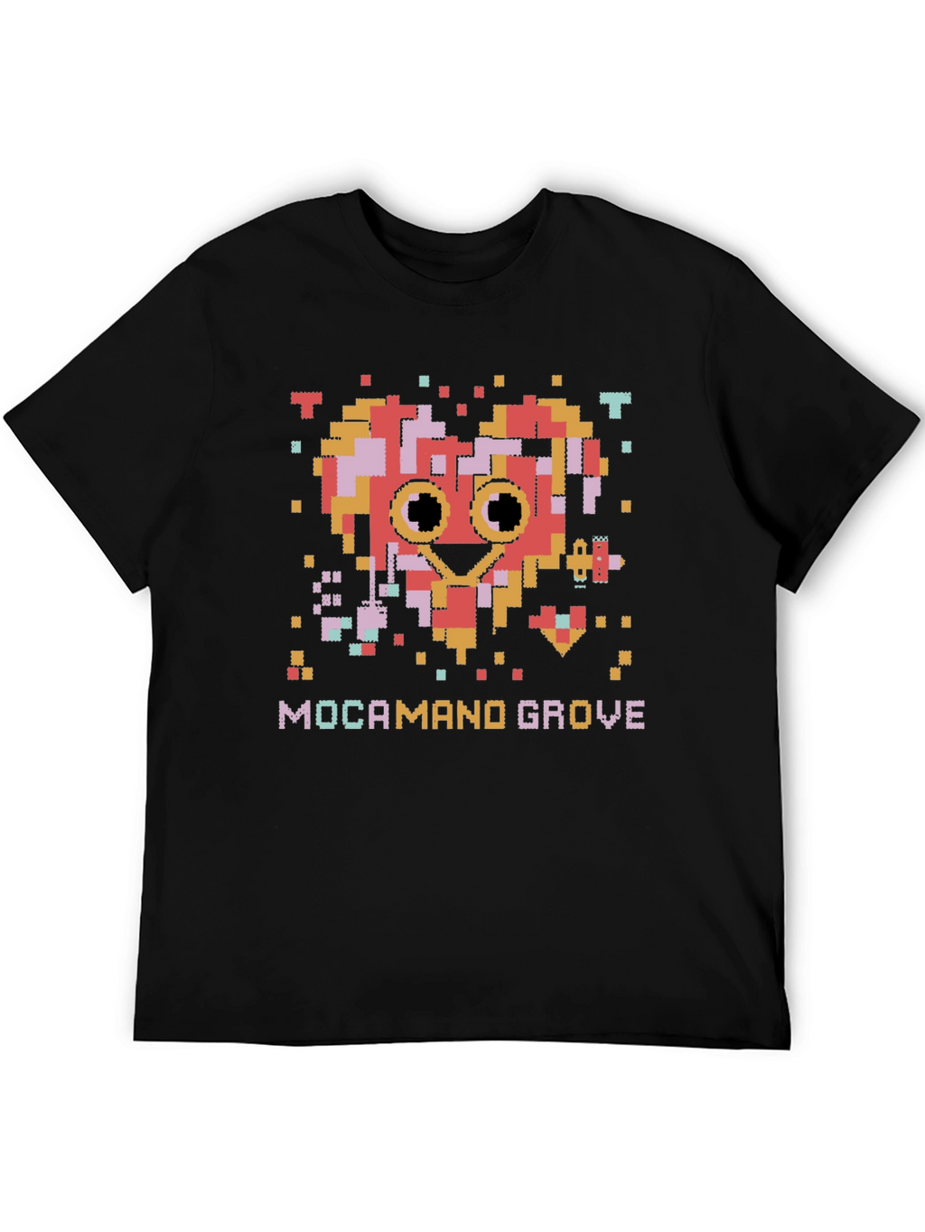 Pixel Heart Mocamand Grove Graphic Tee