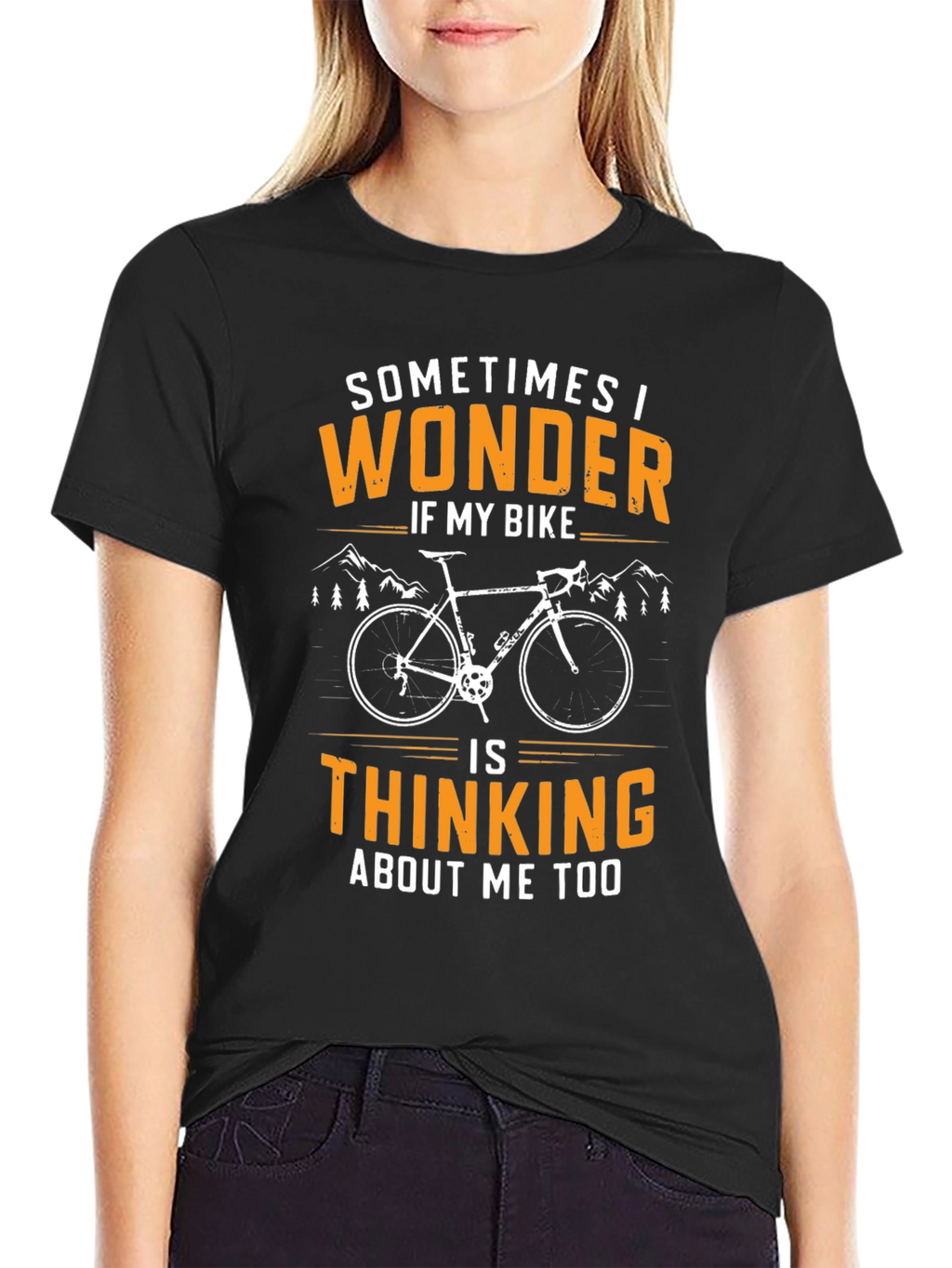 Sometimes I Wonder Cycling T-Shirt