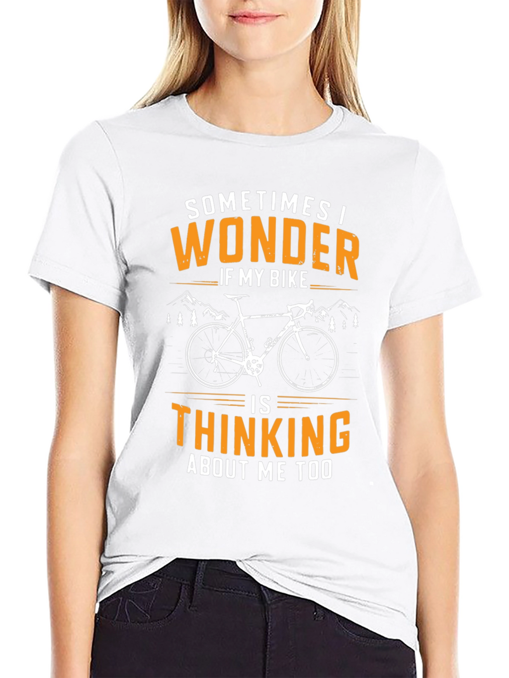 Sometimes I Wonder Cycling T-Shirt