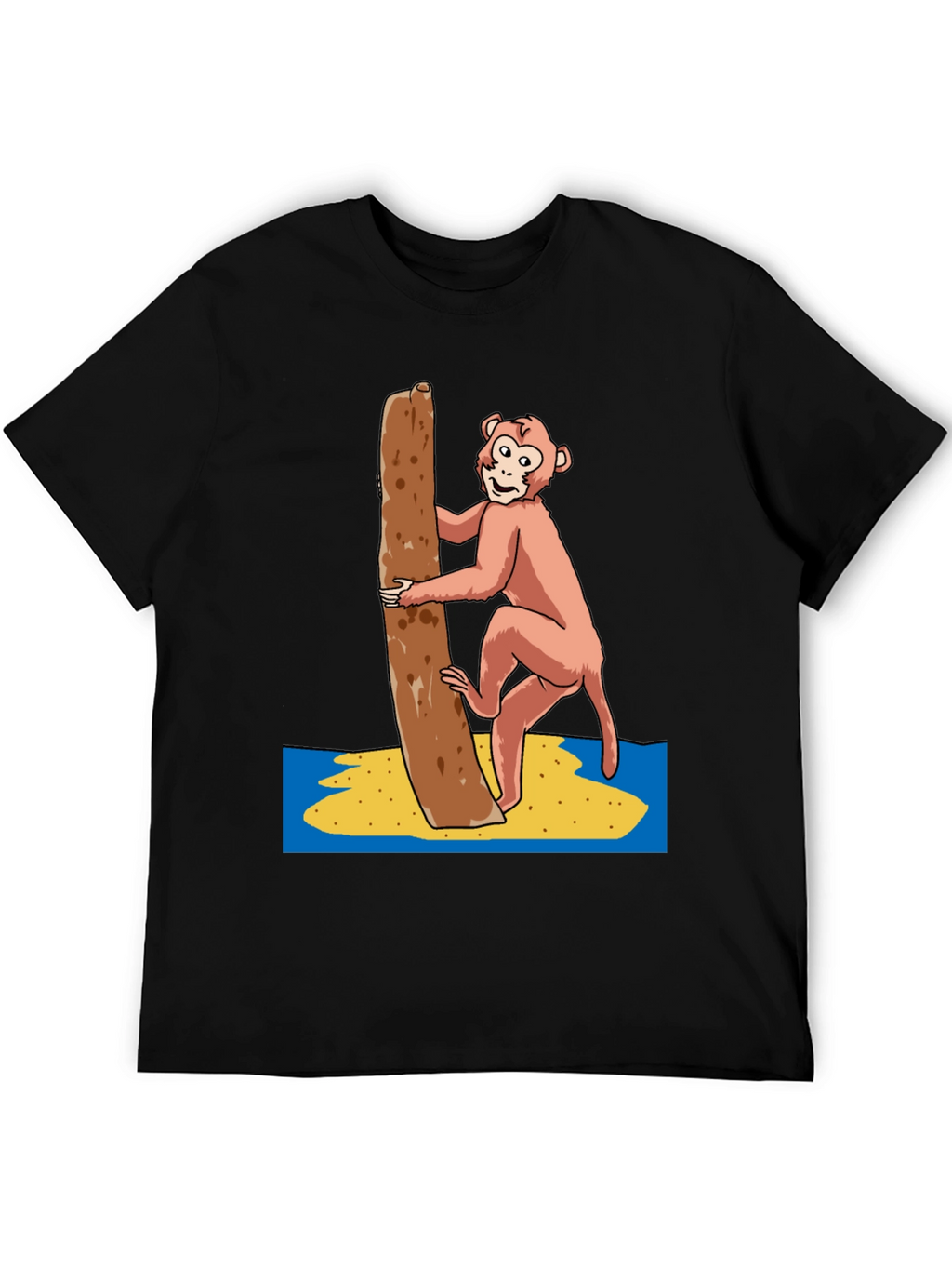 Monkeying Around Graphic Tee - Novelty Design