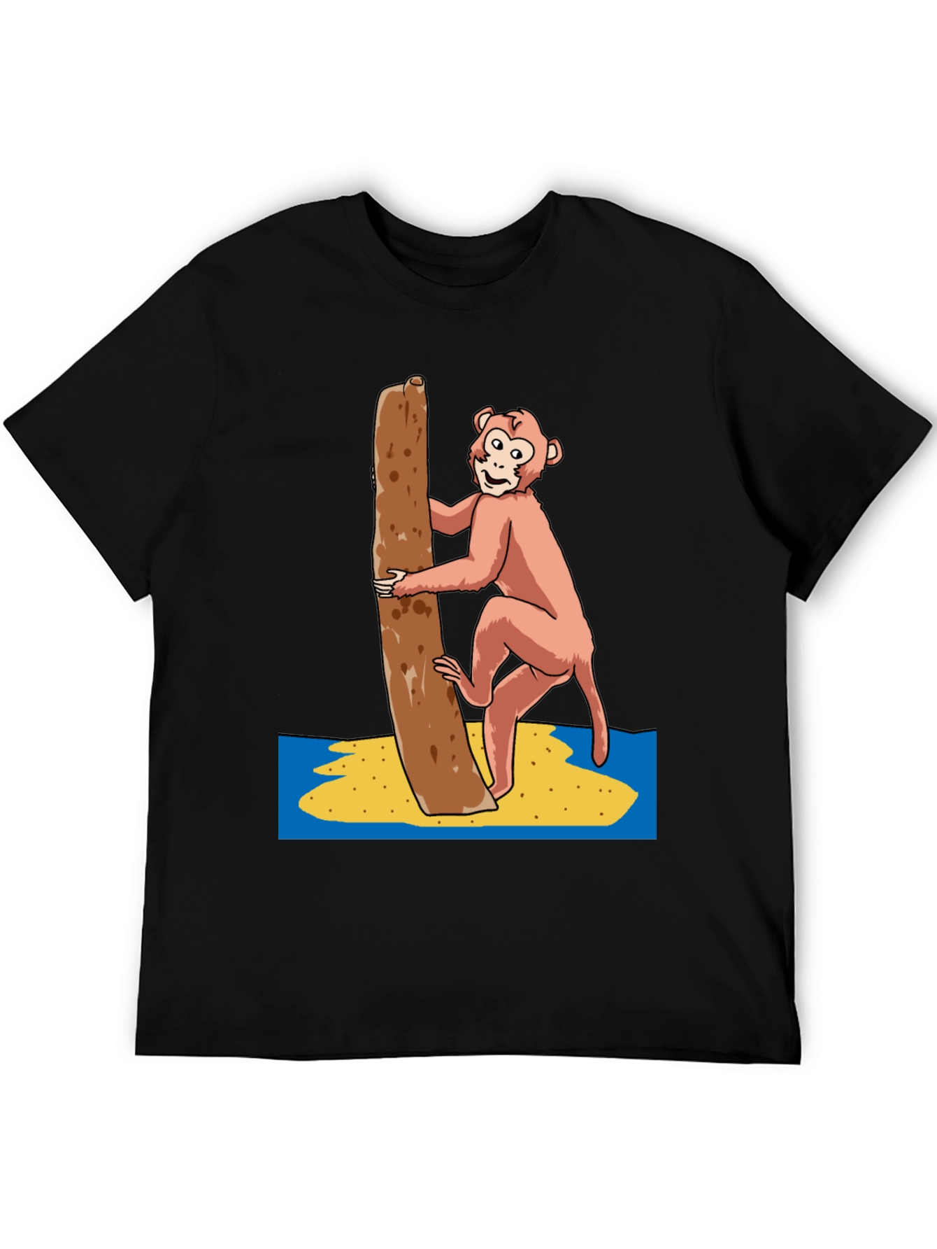 Monkeying Around Graphic Tee - Novelty Design