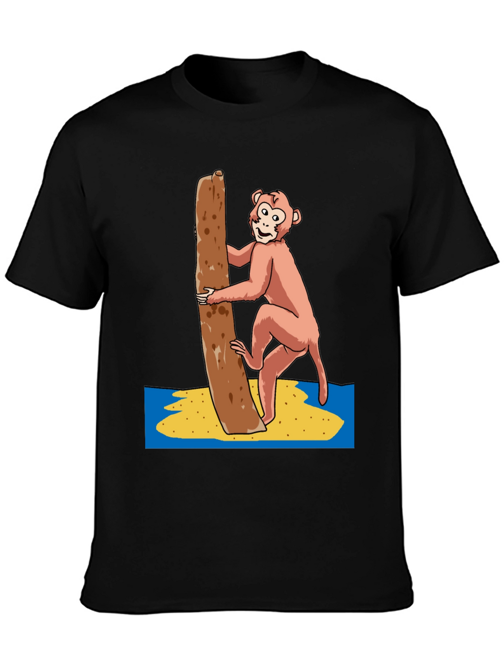 Monkeying Around Graphic Tee - Novelty Design