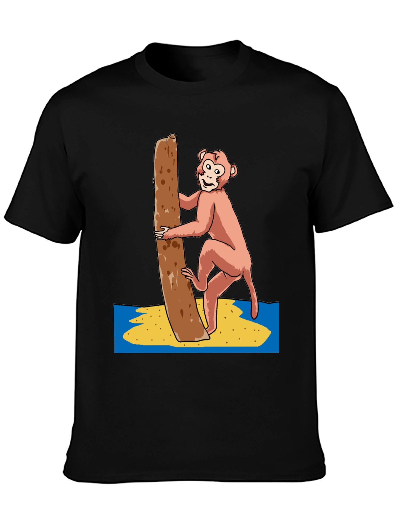 Monkeying Around Graphic Tee - Novelty Design
