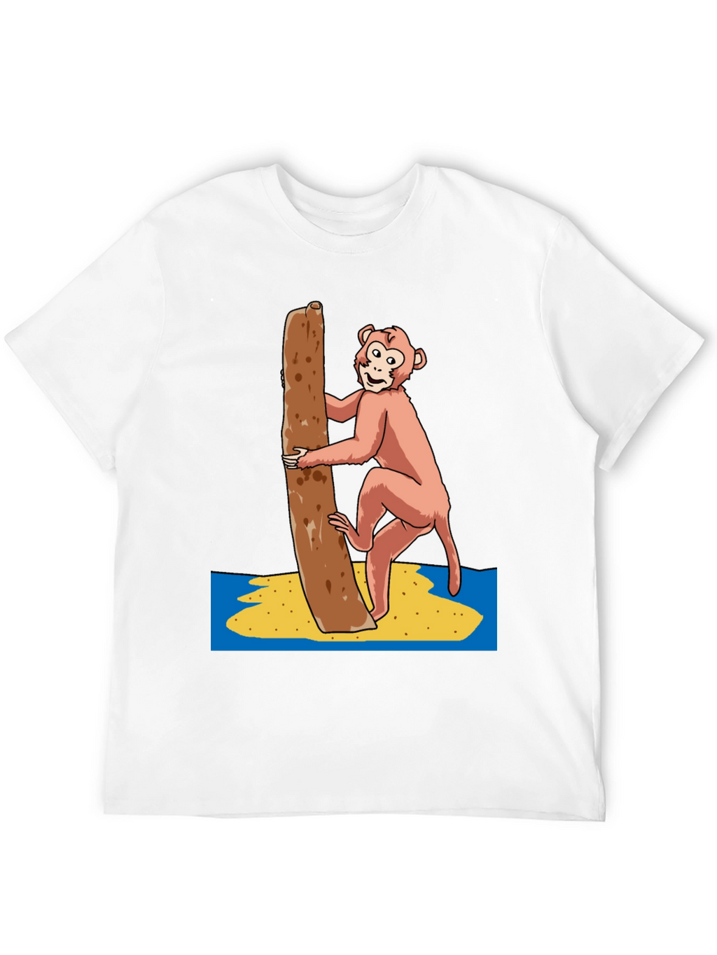 Monkeying Around Graphic Tee - Novelty Design