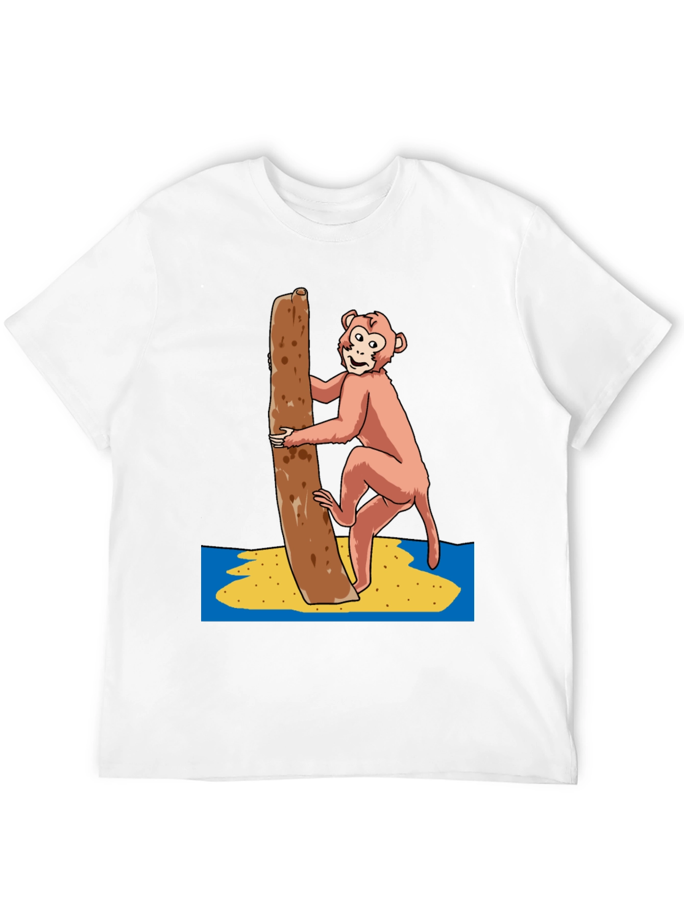 Monkeying Around Graphic Tee - Novelty Design