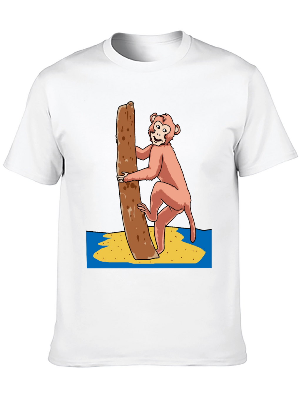 Monkeying Around Graphic Tee - Novelty Design