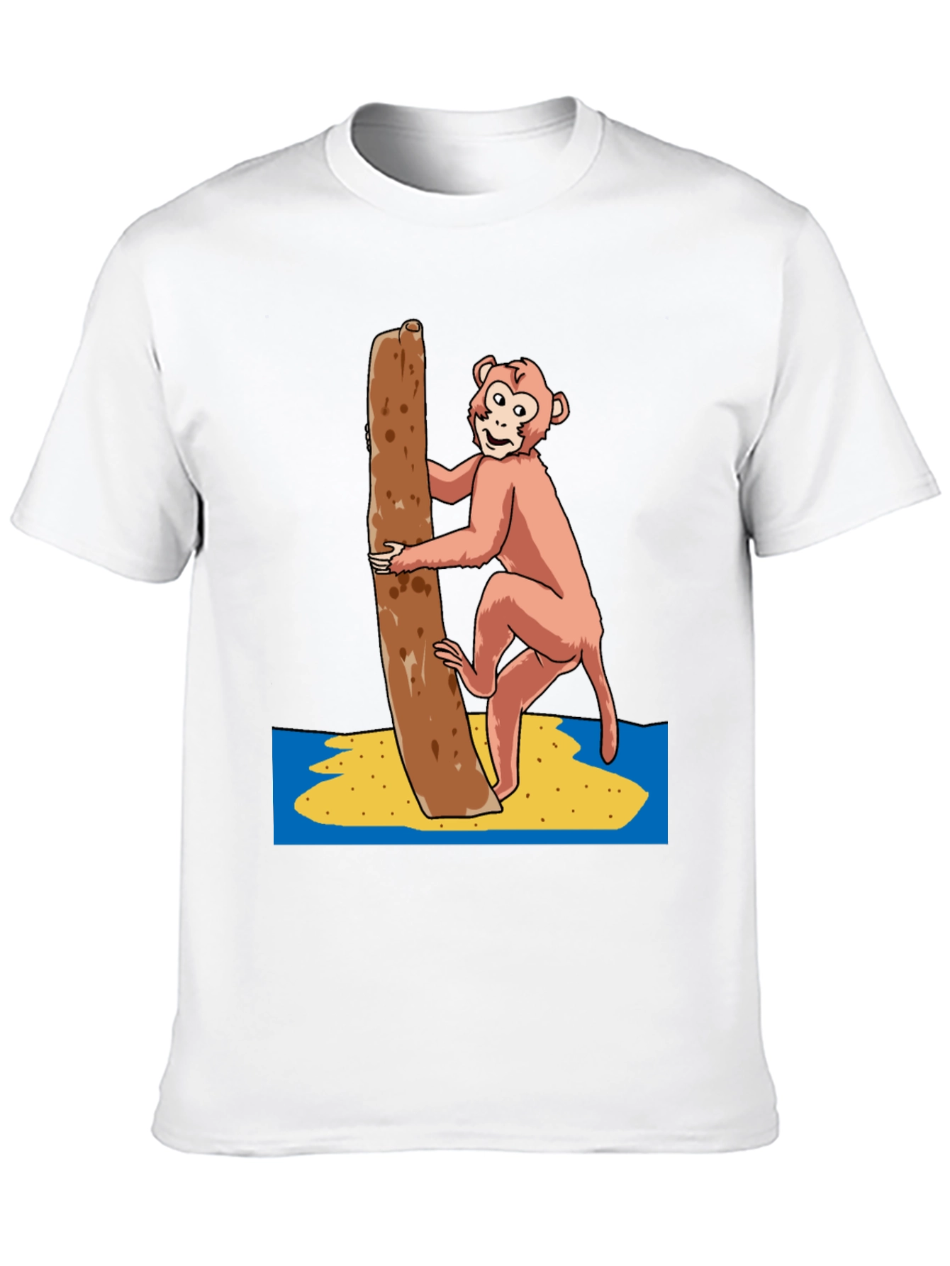 Monkeying Around Graphic Tee - Novelty Design