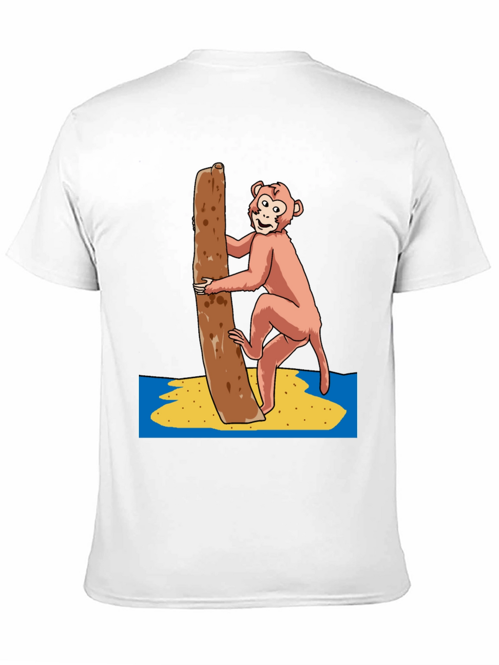 Monkeying Around Graphic Tee - Novelty Design