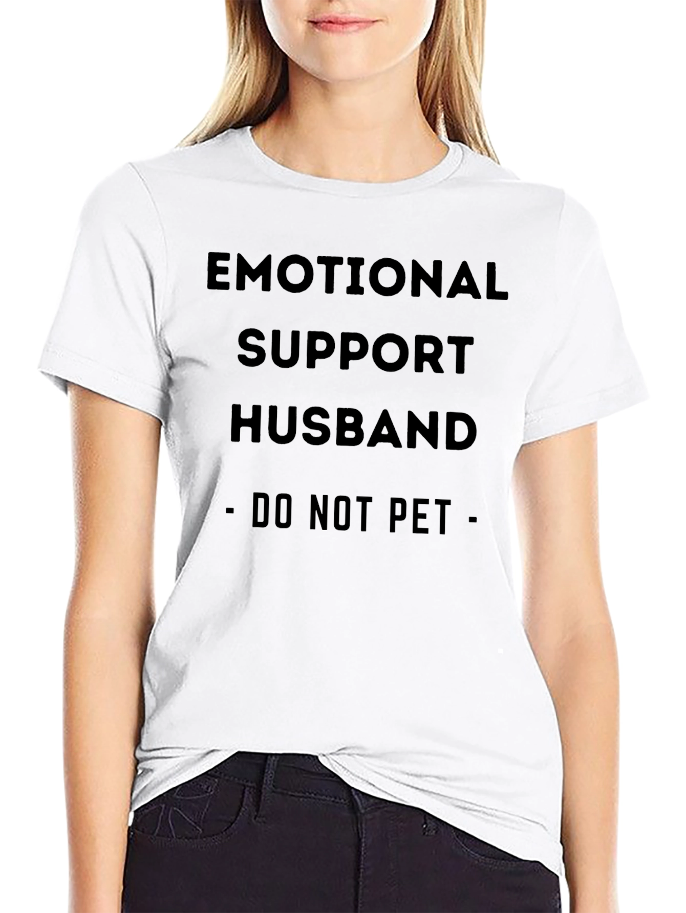 Emotional Support Husband T-Shirt
