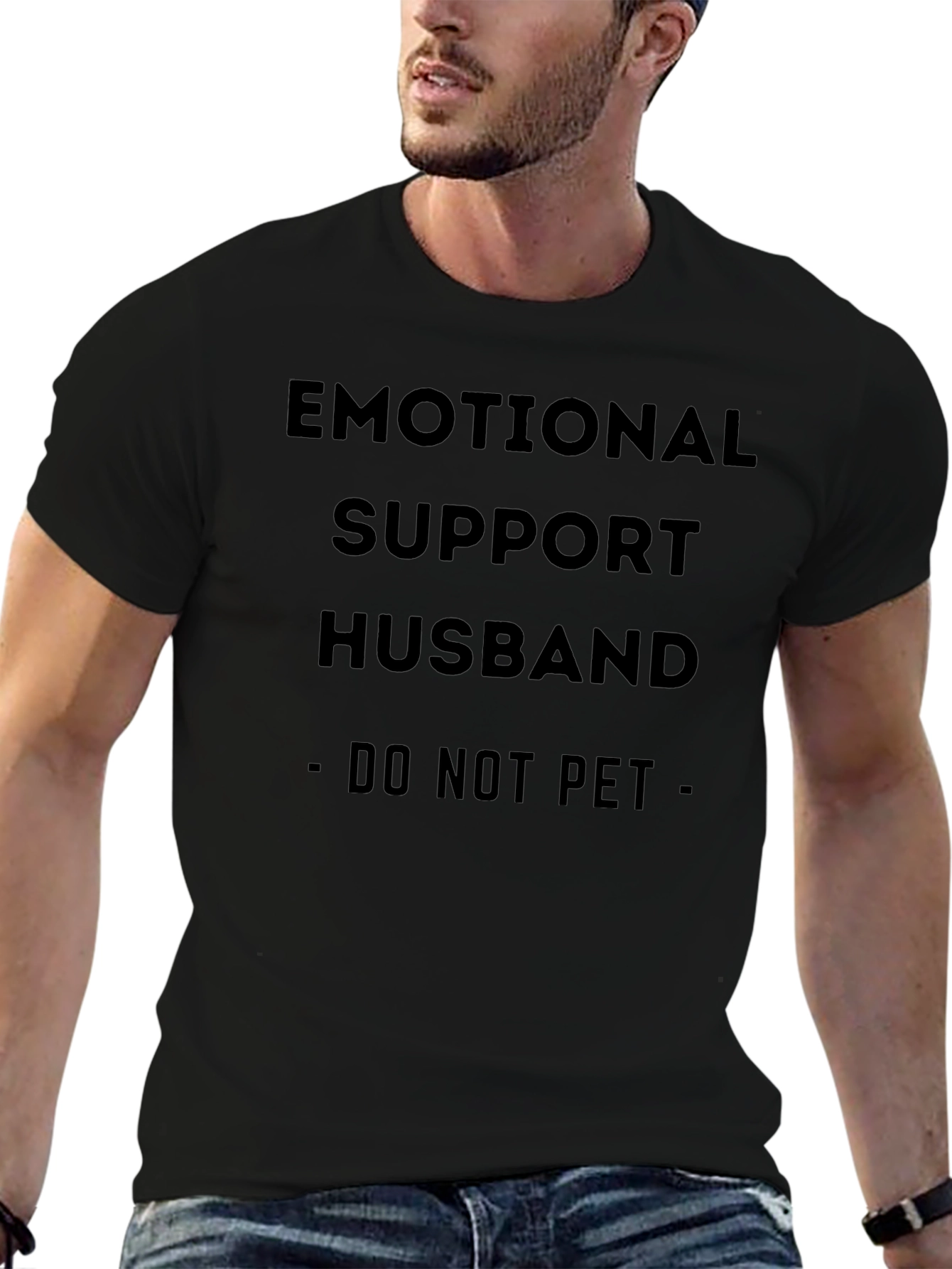 Emotional Support Husband T-Shirt