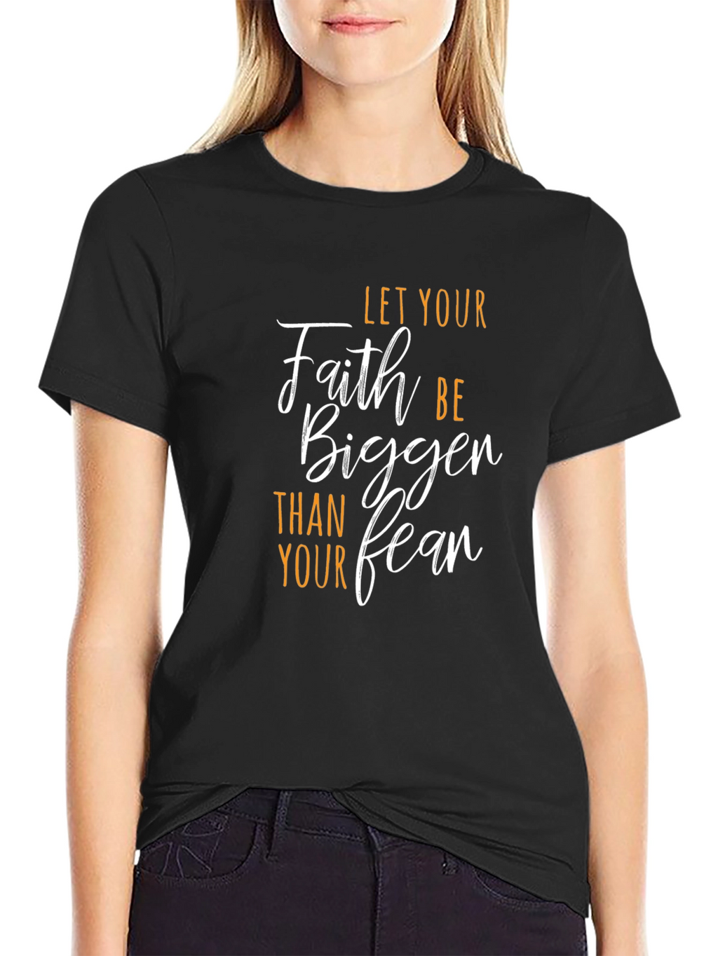 Faith Over Fear T-Shirt - Inspirational Graphic Tee