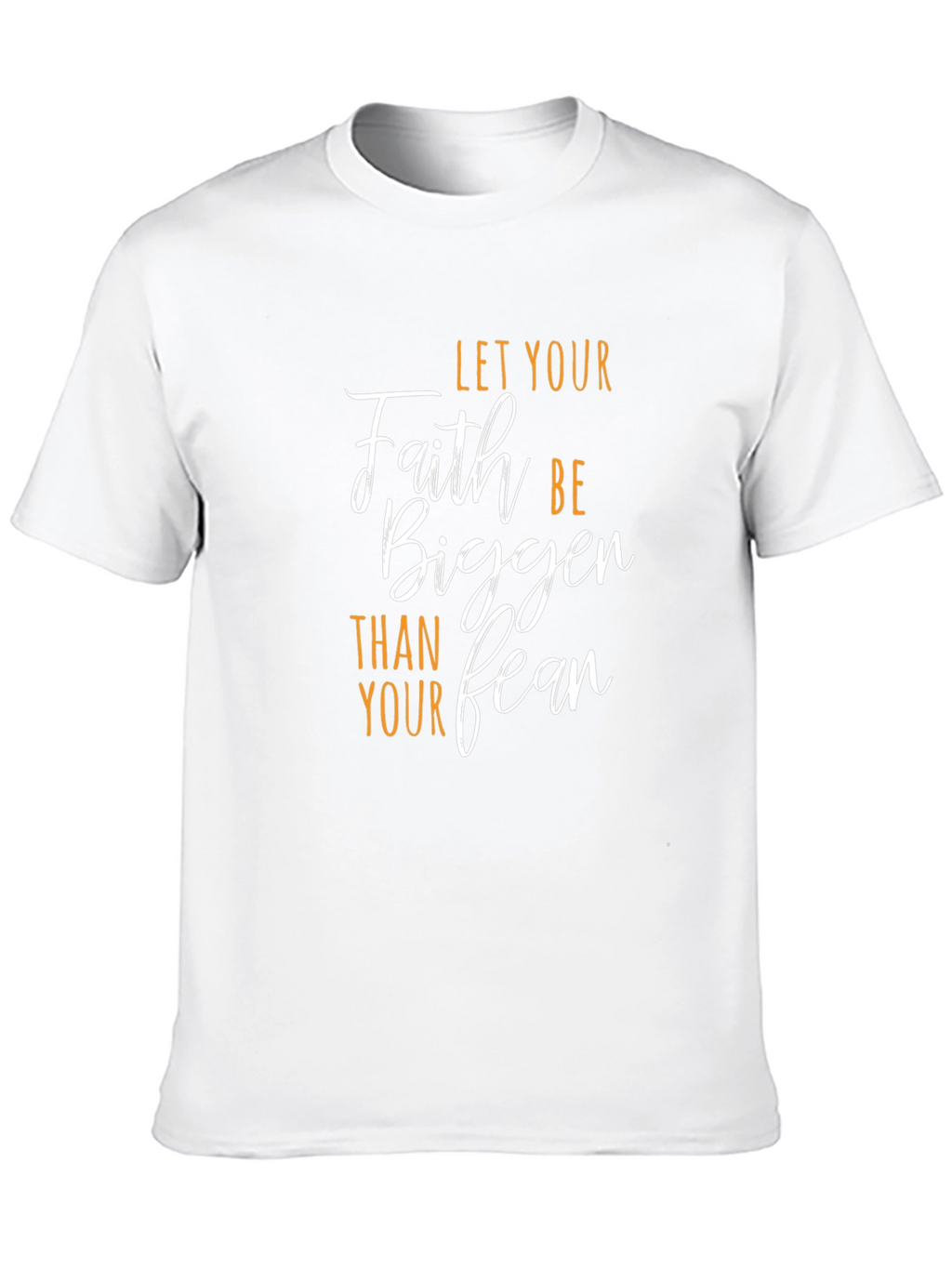 Faith Over Fear T-Shirt - Inspirational Graphic Tee
