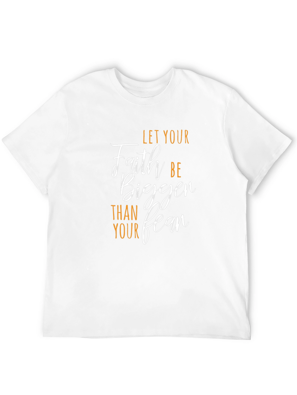 Faith Over Fear T-Shirt - Inspirational Graphic Tee