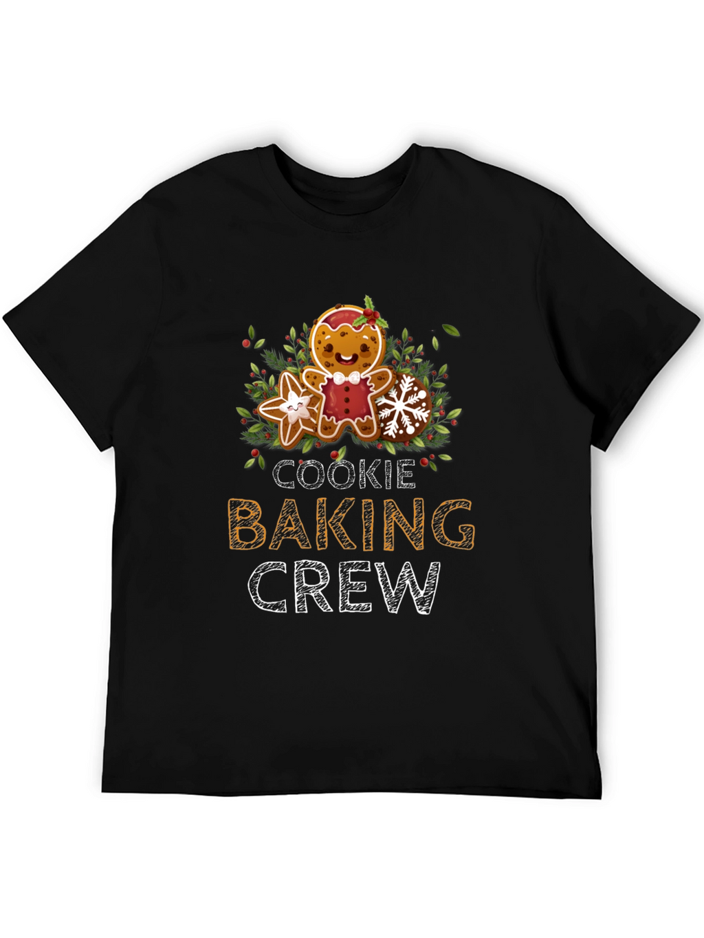 Cookie Baking Crew T-Shirt Festive Holiday Tee