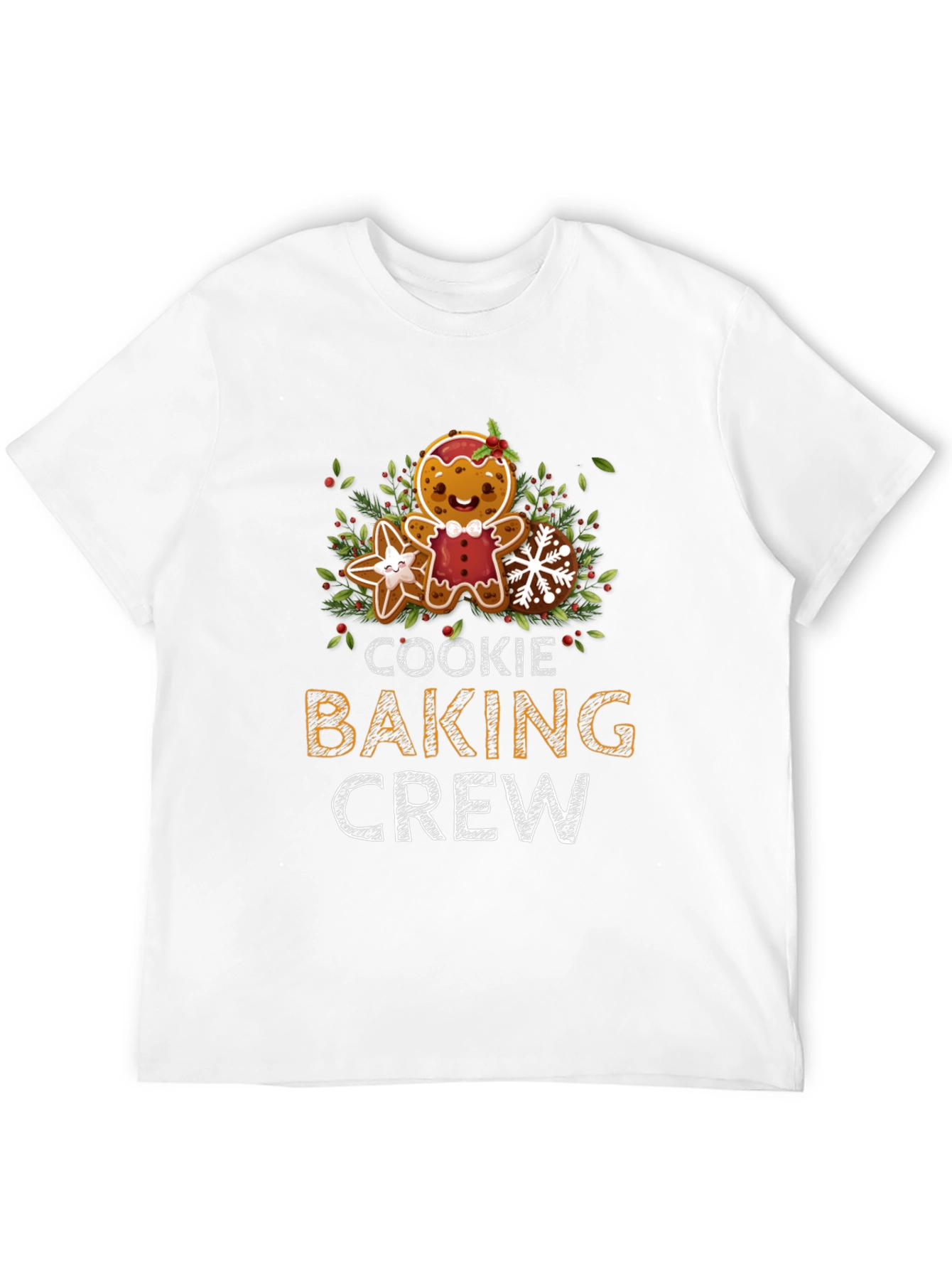 Cookie Baking Crew T-Shirt Festive Holiday Tee