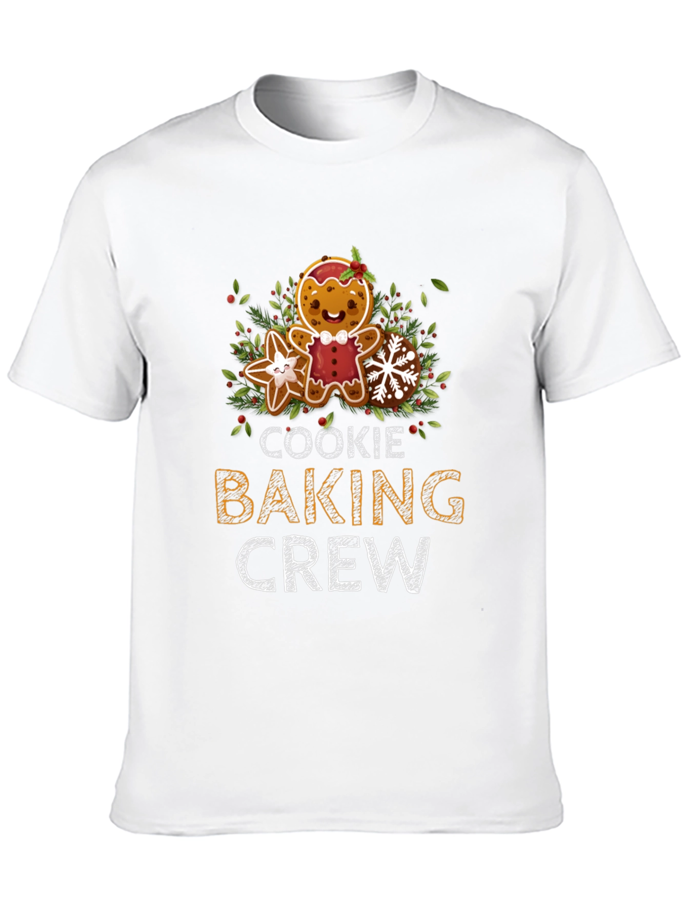 Cookie Baking Crew T-Shirt Festive Holiday Tee