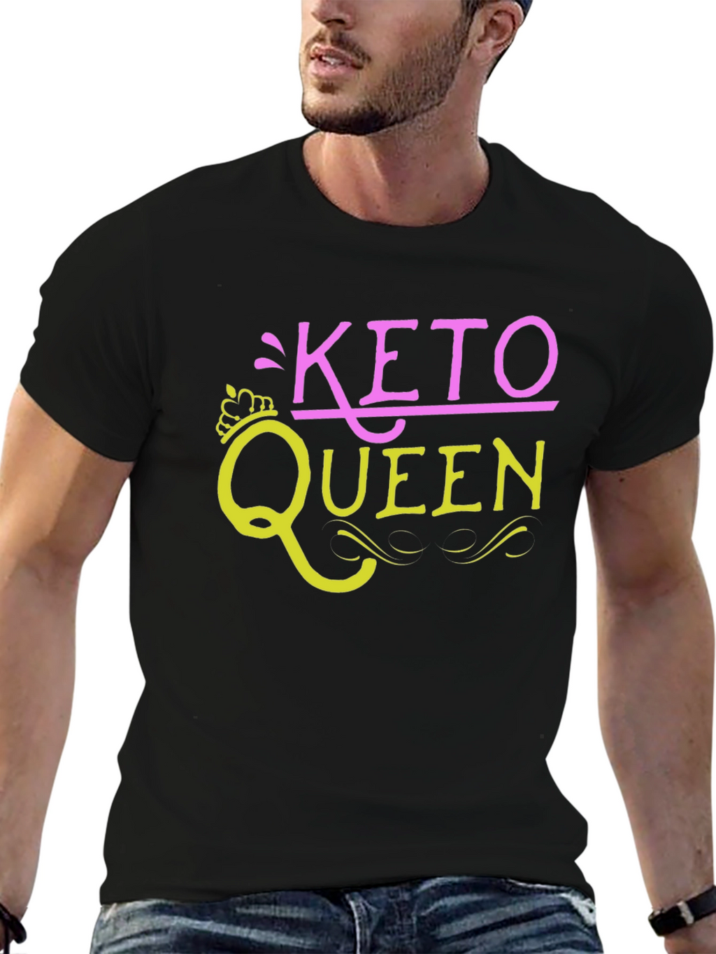 Keto Queen Black T-Shirt