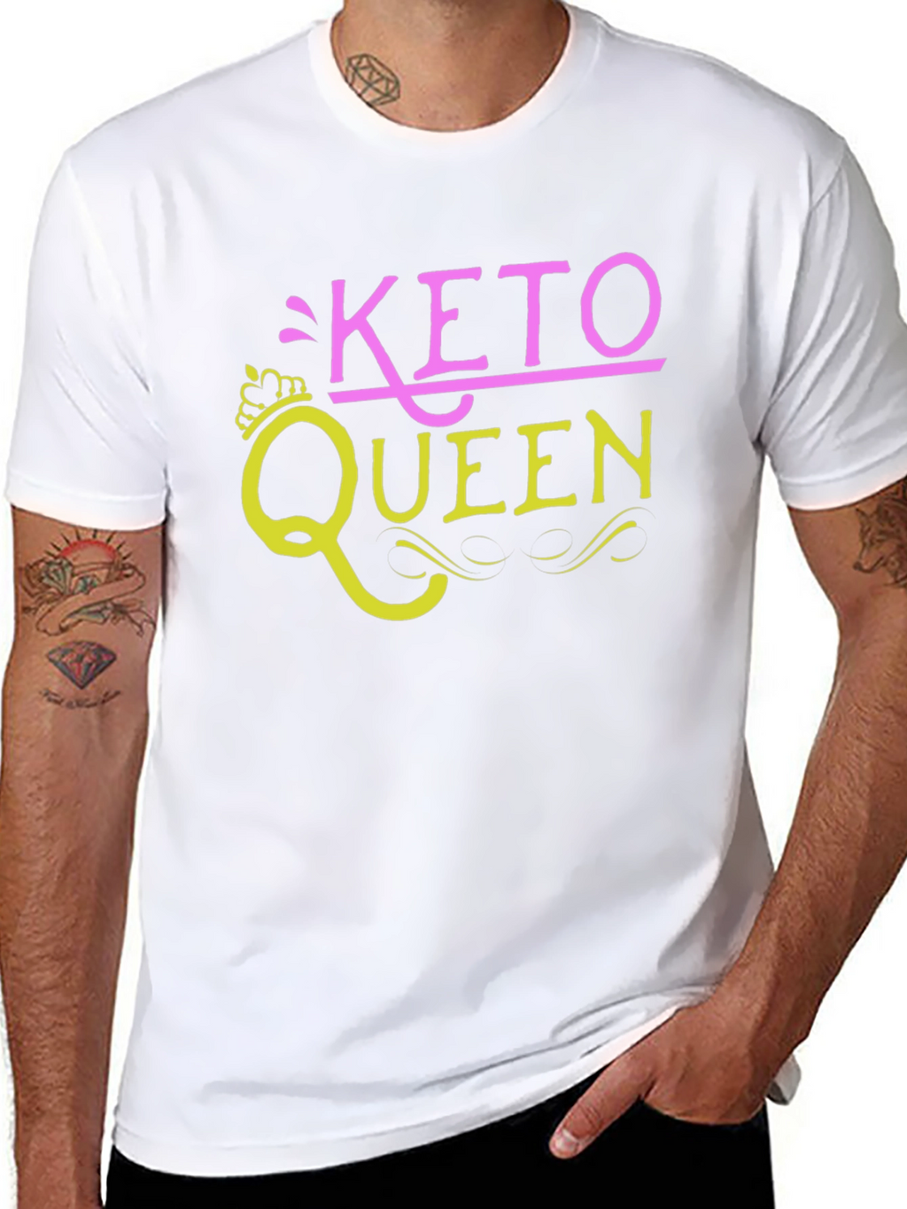Keto Queen Black T-Shirt