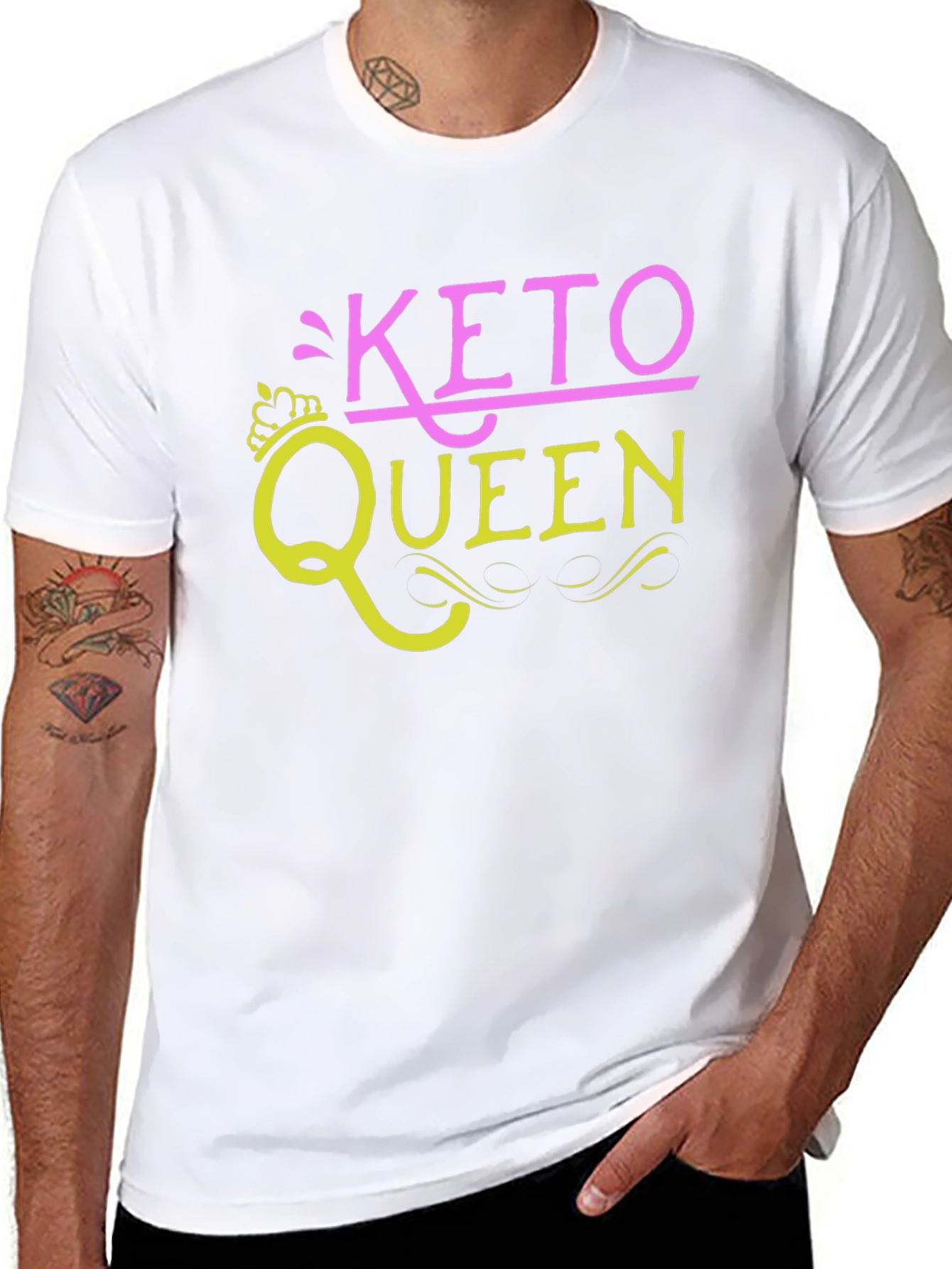 Keto Queen Black T-Shirt