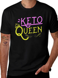 Keto Queen Black T-Shirt