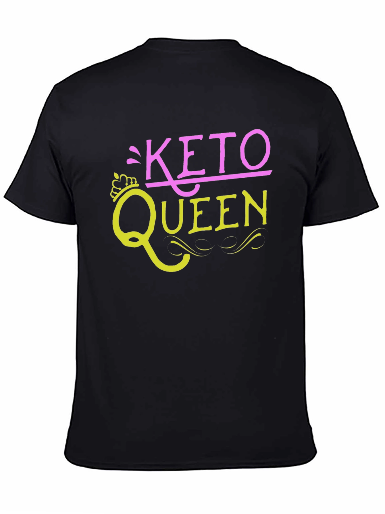 Keto Queen Black T-Shirt
