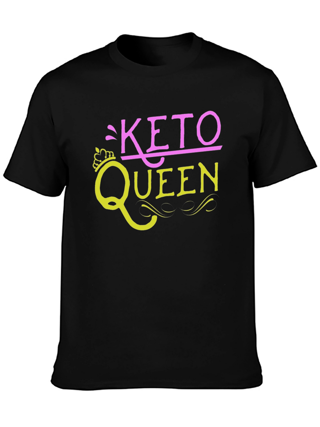 Keto Queen Black T-Shirt