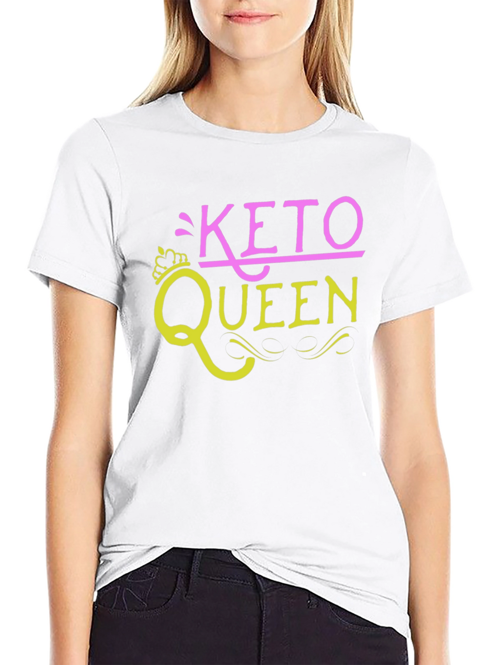 Keto Queen Black T-Shirt