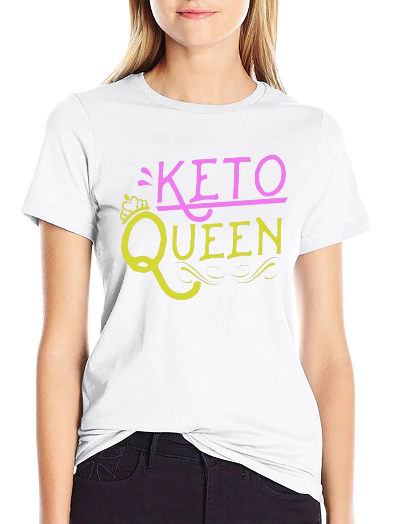 Keto Queen Black T-Shirt