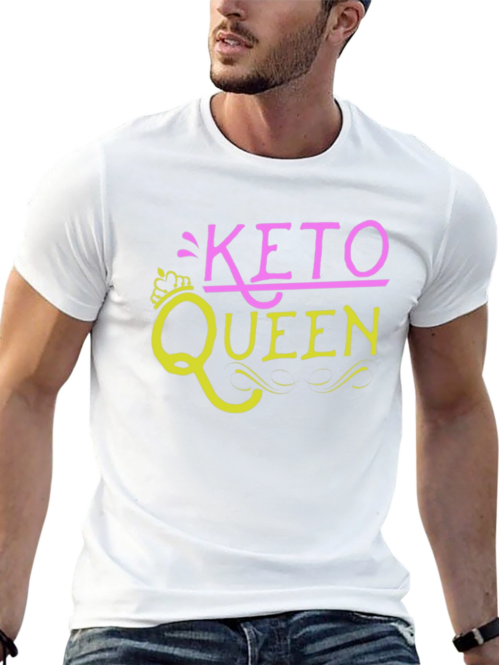 Keto Queen Black T-Shirt