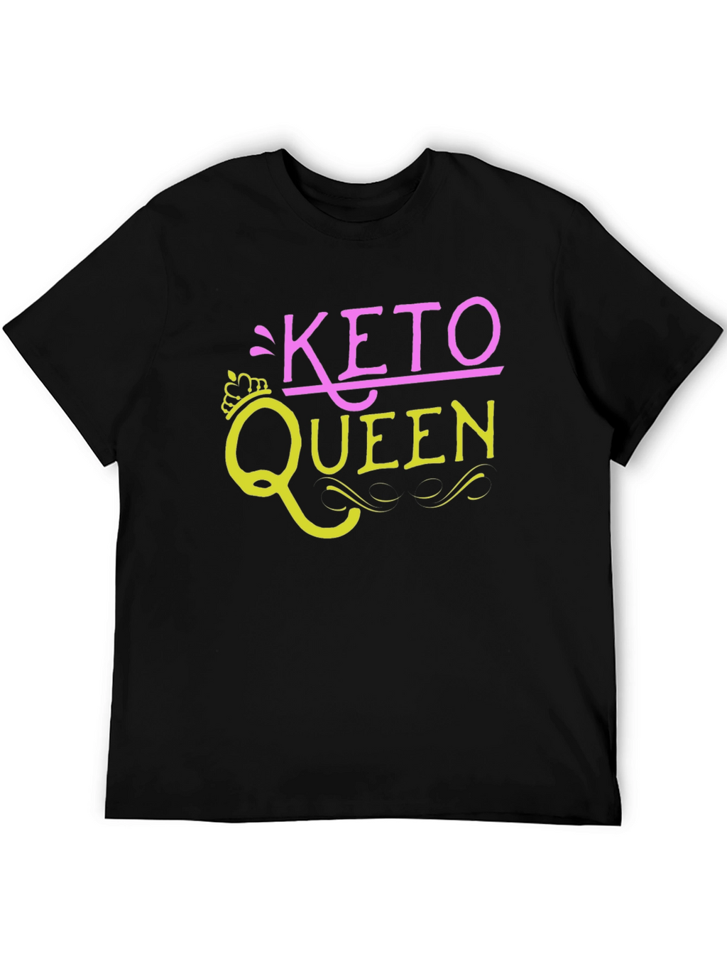 Keto Queen Black T-Shirt