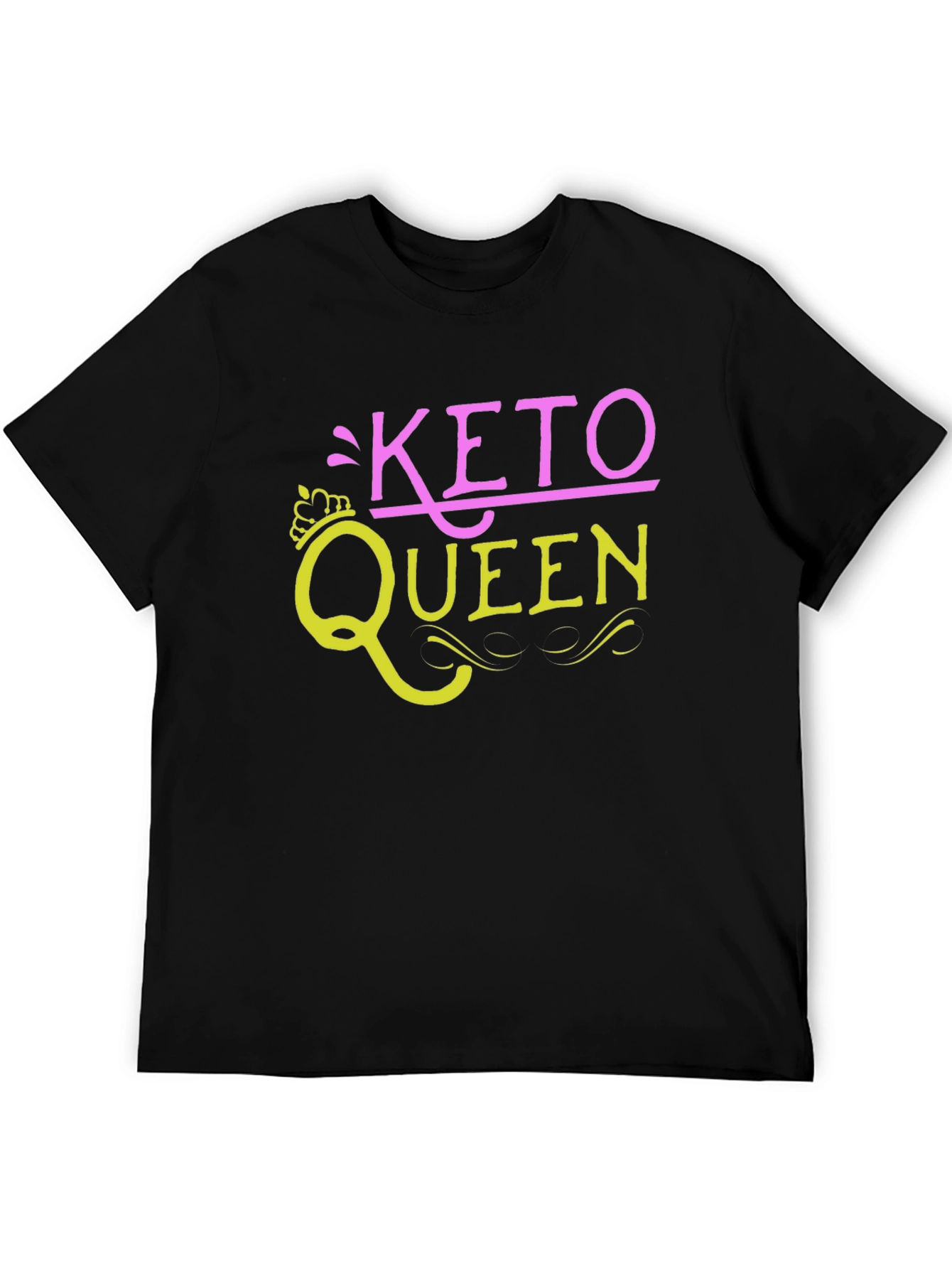 Keto Queen Black T-Shirt