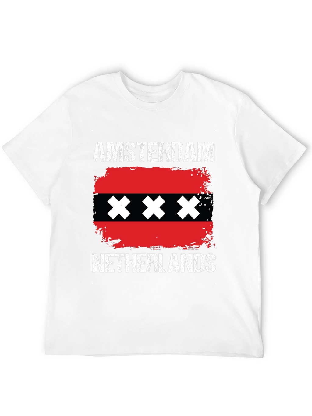 Amsterdam Netherlands Flag T-Shirt